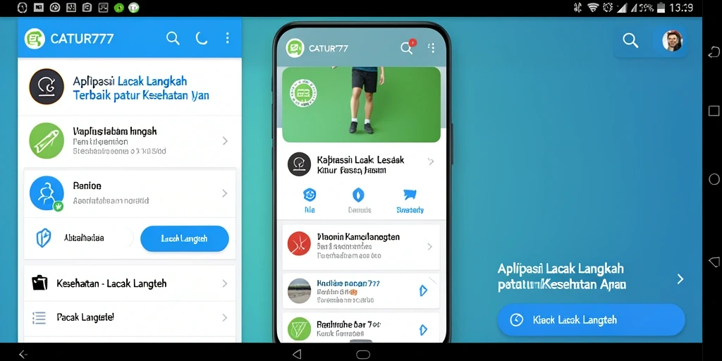 Tampilan antarmuka CATUR777 yang intuitif untuk pelacakan langkah.