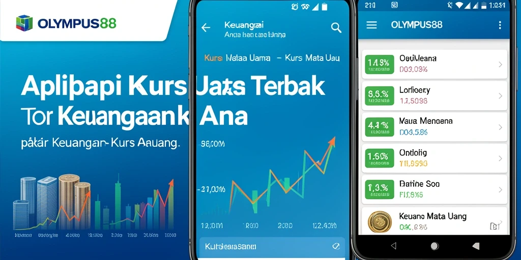 Tampilan antarmuka OLYMPUS88 menampilkan informasi kurs mata uang yang jelas.